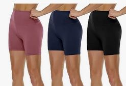 Multi-pack of biker shorts