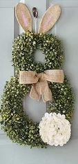 Peter Cotton Tail Door Wreath