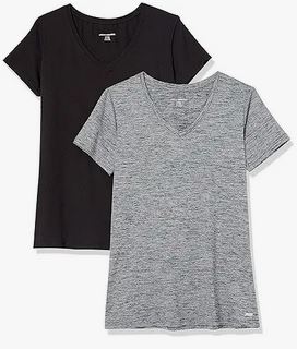 Lightweight work out t-shirts with v-neck 