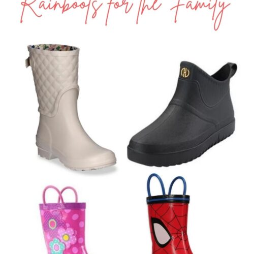 Stay Dry this Spring with new Rain Boots!