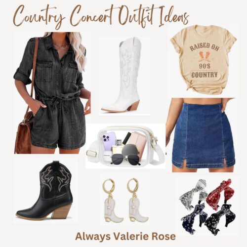 A Cute Outfit Idea for Country Concerts this Summer!