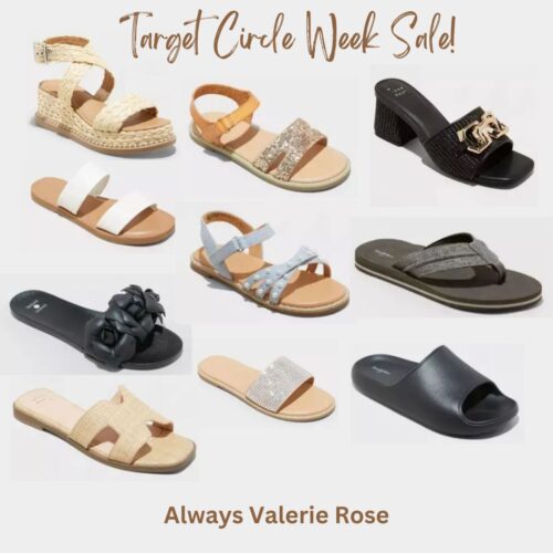 Target Circle Deals- Sandals for the Whole Family!