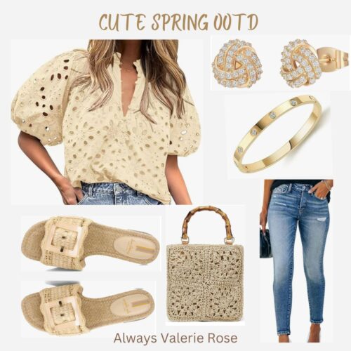 Cute Spring Outfit Of The Day Idea- Yellow Tones