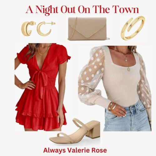 A Night Out on the Town with Two Outfits