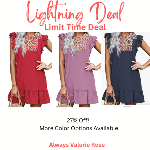 Cute & Casual Dress- Today’s Deal of the Day!