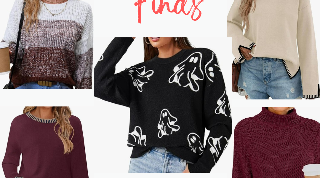 Embrace Sweater Weather with These Cute Finds!