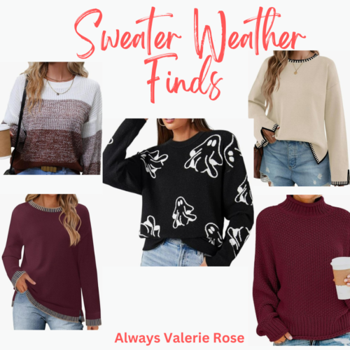 Embrace Sweater Weather with These Cute Finds!